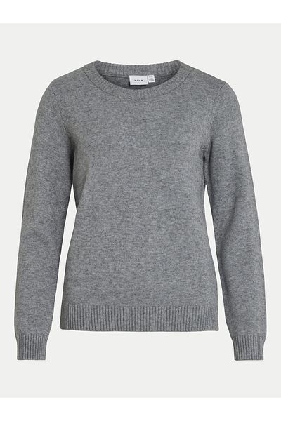 VILA vila Women's Sweater 14054177 Gray