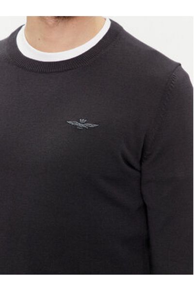 Aeronautica Militare Men's Sweater 241MA1488L506 Gray