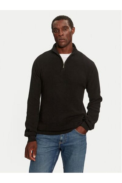 Brave Soul Men's Sweater MK-610HASTINGS Black