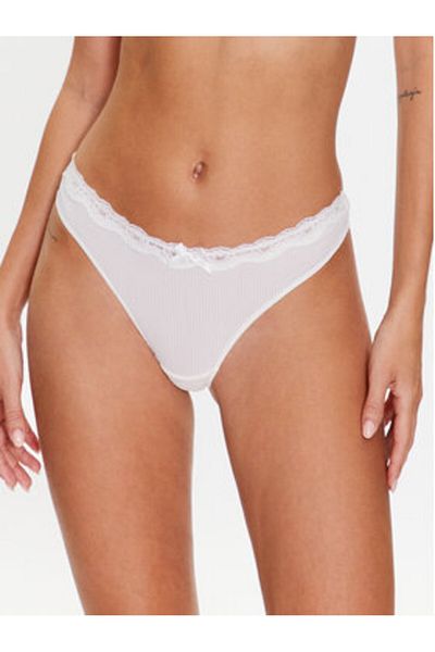 Hunkemöller hunkemoller Women's Thong 192193 White