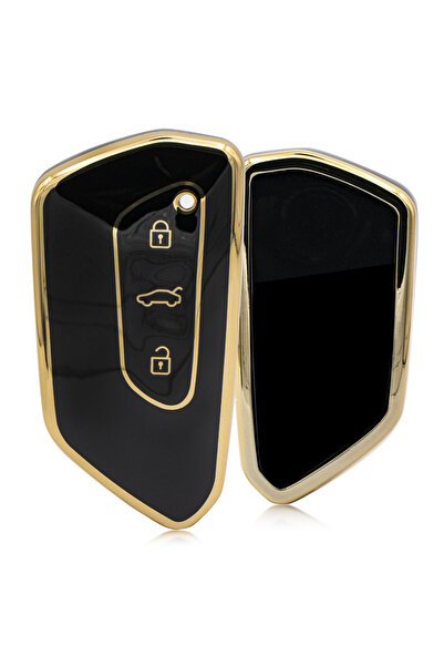 Rem Anahtar Oto Elektronik Anahtar حافظة مفاتيح نانو ذكية من Golf8 ذات 3 أزرا...