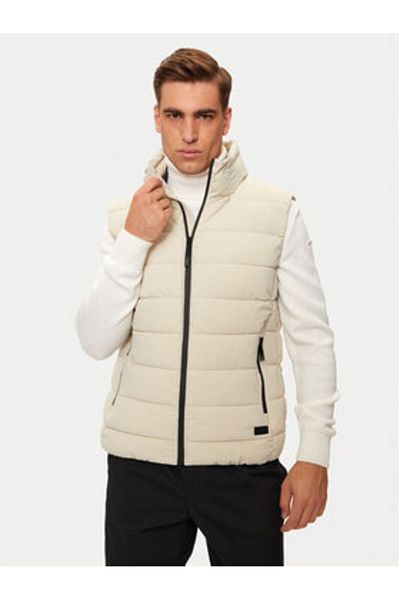 CMP Men's Vest 34K0757 Ecru