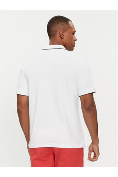 Calvin Klein Tricou polo pentru bărbați Calvin Klein K10K112751 Alb