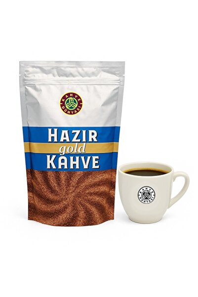 Kahve Dünyası Hazır Gold Çözünebilir Kahve 200g (Kupa Hediyeli)