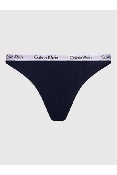 Calvin Klein Lenjerie intimă Calvin Klein Tanga pentru femei 0000D1617A Bleumarin