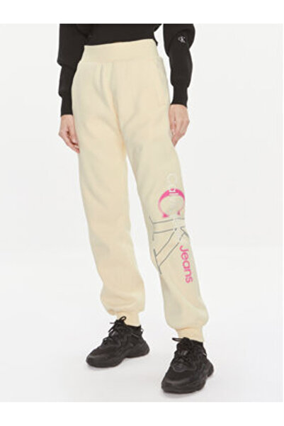 Calvin Klein Jeans Γυναικεία Φόρμα J20J222606 Κίτρινο