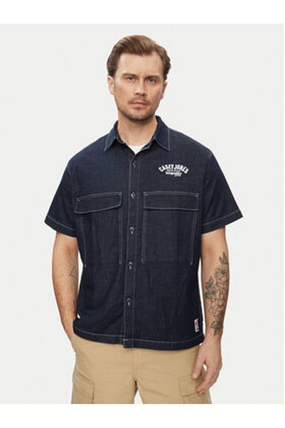 WRANGLER Cămașă din denim pentru bărbați 112351229 bleumarin