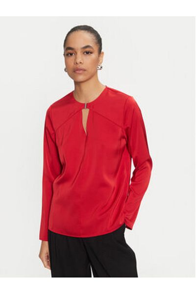 Calvin Klein Women's Blouse K20K207650 Red