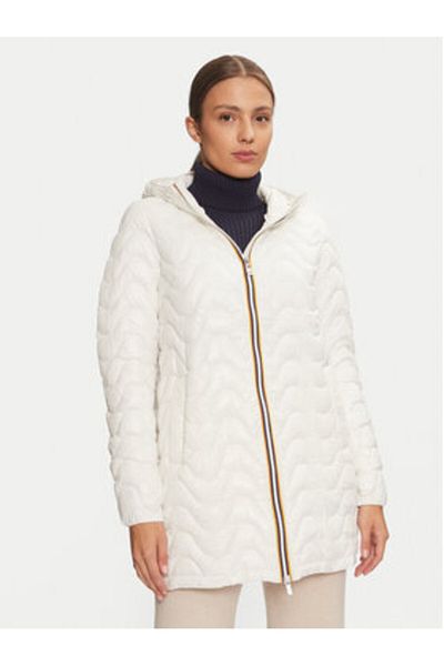 K-Way way Women's Winter Jacket K3112SW Ecru