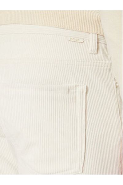 BOSS Women's Fabric Trousers 50527494 Ecru