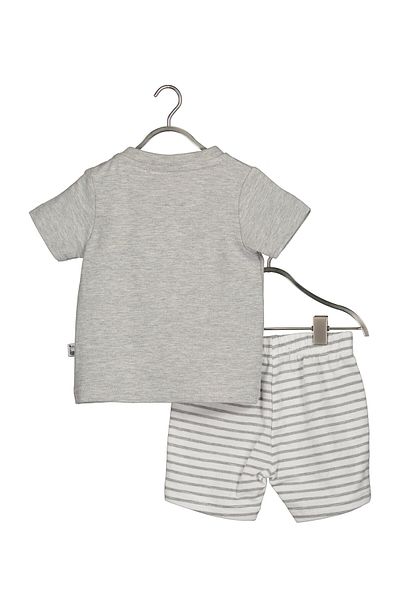 Blue Seven Unisex Child Set T-shirt and shorts 422192 X Gray