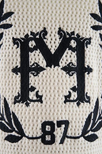 Machinist Mchnst Knit College Style Tee Ecru