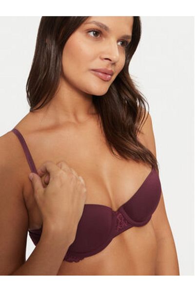Calvin Klein underwear Women's Underwired Bra 000QF7577E Burgundy