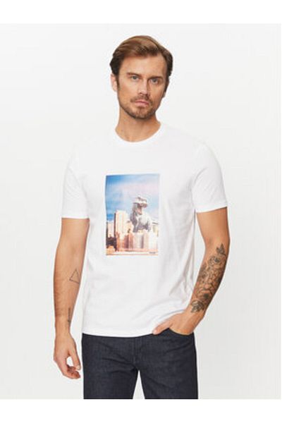 BOSS Tricou bărbătesc 50503535 alb