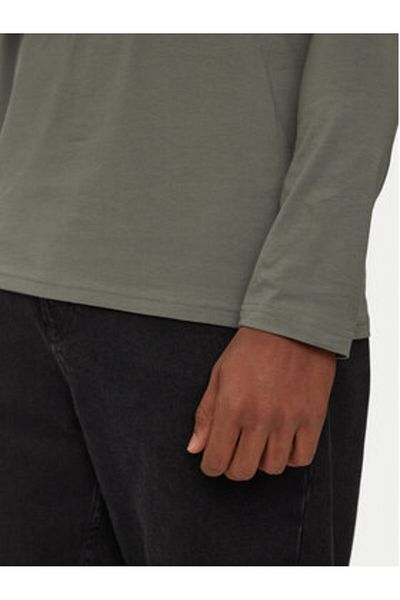 BOSS Men's Longsleeve 50473286 Gray