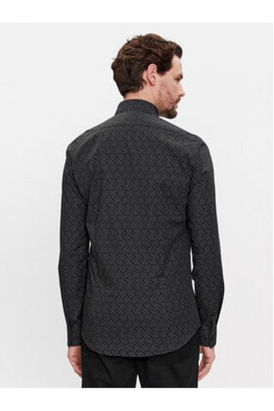 Calvin Klein Cămașă bărbătească K10K112312 Neagră