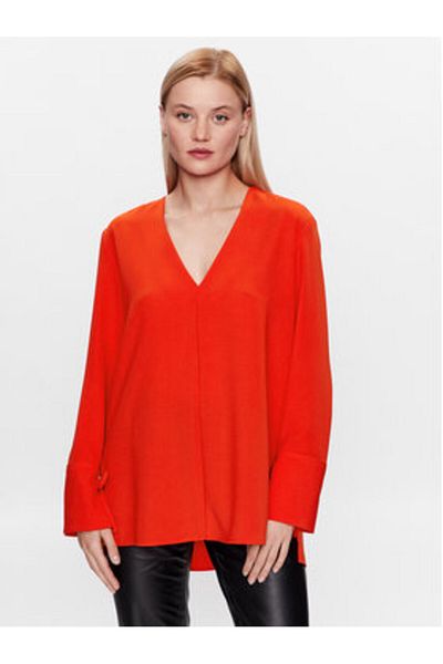 Calvin Klein Women's Blouse K20K205688 Orange