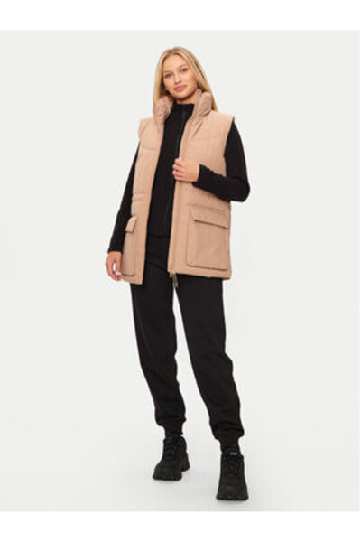 4F Women's Sleeveless 4FWAW24TVJAF135 Beige