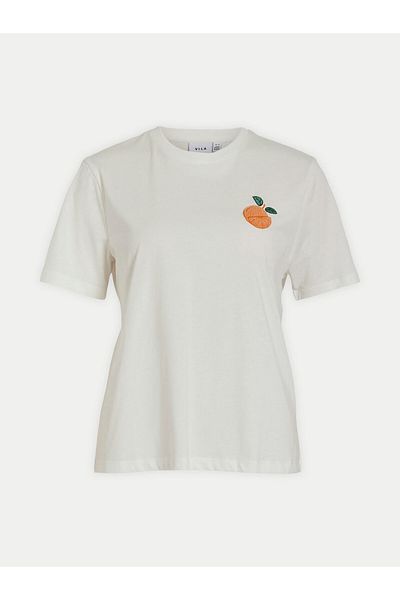 VILA Tricou damă 14097443 alb