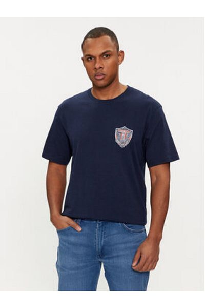WRANGLER Tricou bărbătesc 112350561 bleumarin