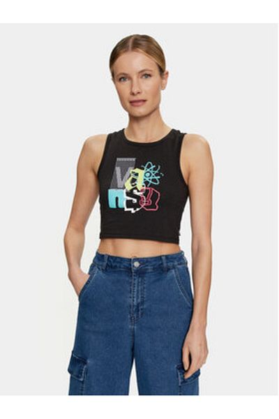Vans Top de damă VN000GZWBLK1 Negru