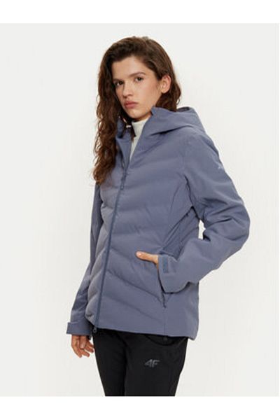 4F Women's Ski Jacket 4FWAW24TTJAF591 Blue