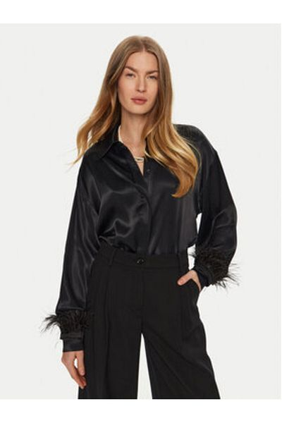 Access Fashion Cămașă de damă 44-7044 Negru