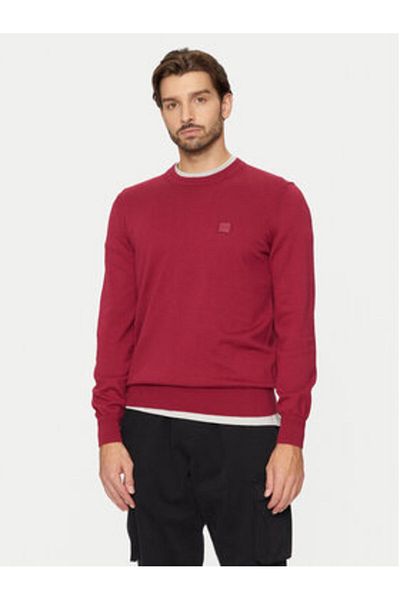 BOSS Men's Sweater 50471343 Red