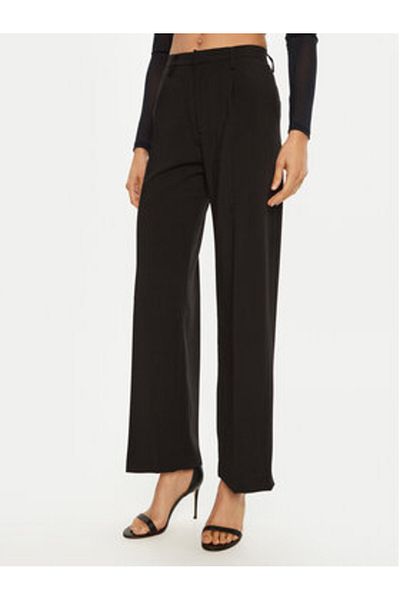 Bardot Pantaloni din material textil pentru femei 59737PB1 Negri