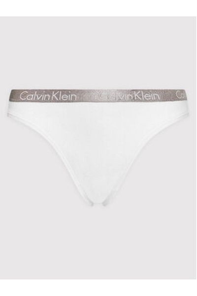 Calvin Klein Lenjerie intimă Calvin Klein Tanga pentru femei 000QD3539E Alb