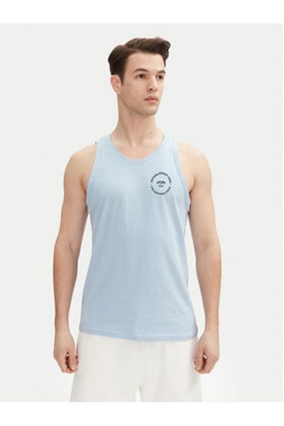 Jack & Jones jack jones Mens Tank top 12270462 Sky blue