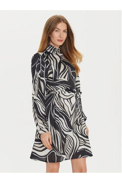 Artigli Rochie de cocktail pentru femei ACAB000486 Alb, Negru
