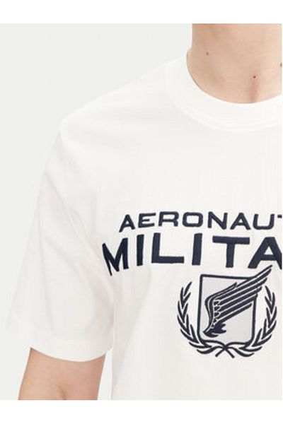 Aeronautica Militare Tricou bărbătesc 251TS2379J674 Alb