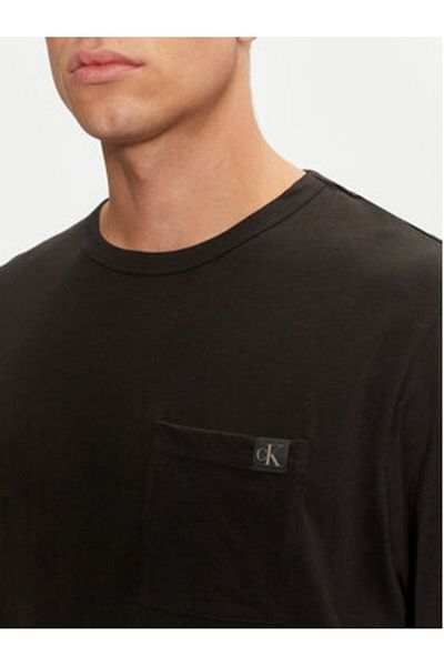 Calvin Klein lenjerie intimă bărbătească cu mânecă lungă 000NM2668E Negru