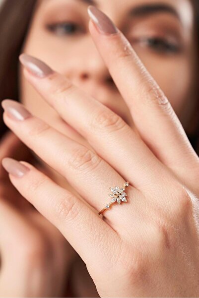 Cem Aykan Kuyumculuk ASTANA PIRLANTA EVLİLİK TEKLİF YÜZÜĞÜ - AK1661