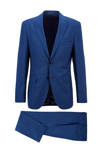 BOSS Mens Suit 50450466 Blue