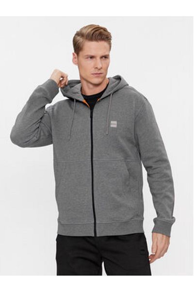 BOSS Mens Sweatshirt 50508578 Gray