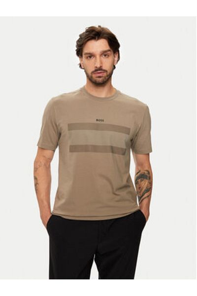 BOSS Tricou bărbați boss 50525224 bej