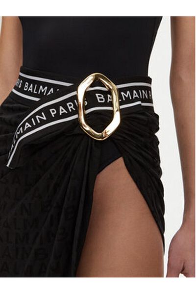BALMAIN Pareo pentru femei BKG432120 Negru