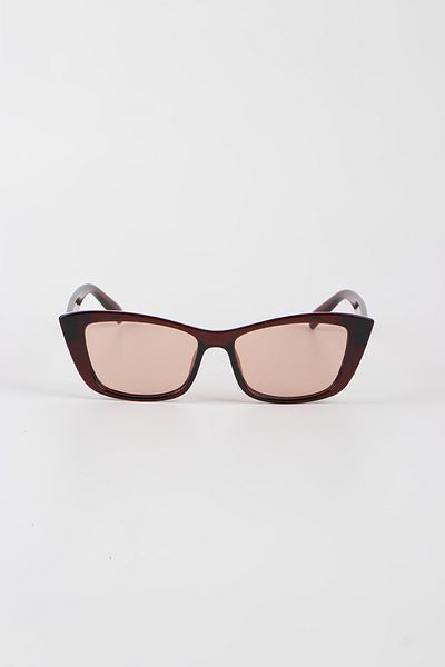 Eyesofia Occhiali Unisex Brown Vintage Sunglasses