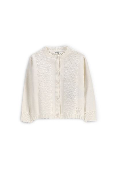 Coccodrillo Girl Cardigan WC5172203EBG Ecru