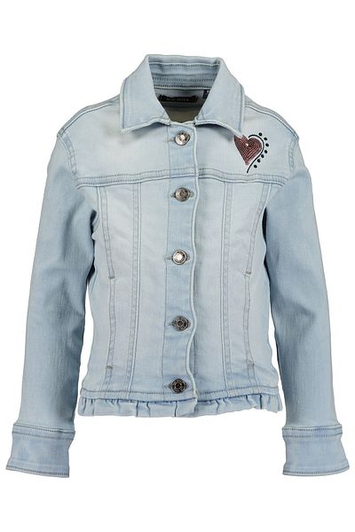 Blue Seven Jachetă denim pentru fete 745023 X Albastră