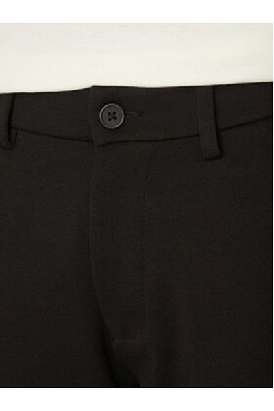 Blend Men's fabric trousers 20717828 Black