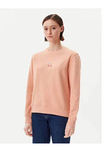 Calvin Klein Jeans Γυναικείο Φούτερ J20J225360 Κοραλί
