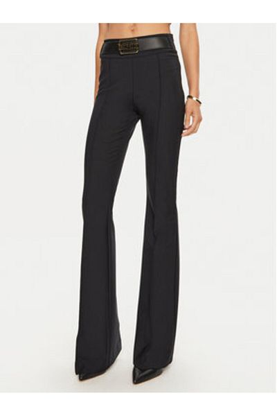 Babylon Pantaloni din material textil pentru femei MF0616 Negri