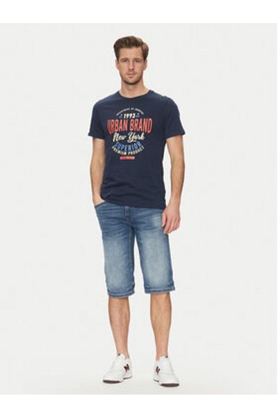 Blend Tricou bărbătesc 20717759 Albastru marin
