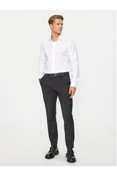 Calvin Klein Cămașă bărbătească K10K113182 Albă