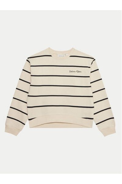 Calvin Klein Jeans Hanorac pentru fete IG0IG02751 Alb