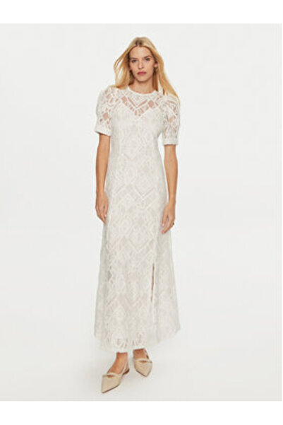 YAS Rochie de cocktail pentru femei 26035637 Ecru