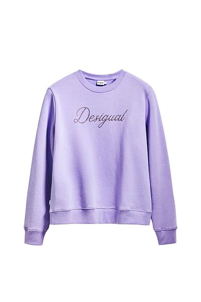 Desigual Women's Sweatshirt 25SWSK16 Purple